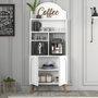 Hanah Home Lyon 80 Blanco y Nogal